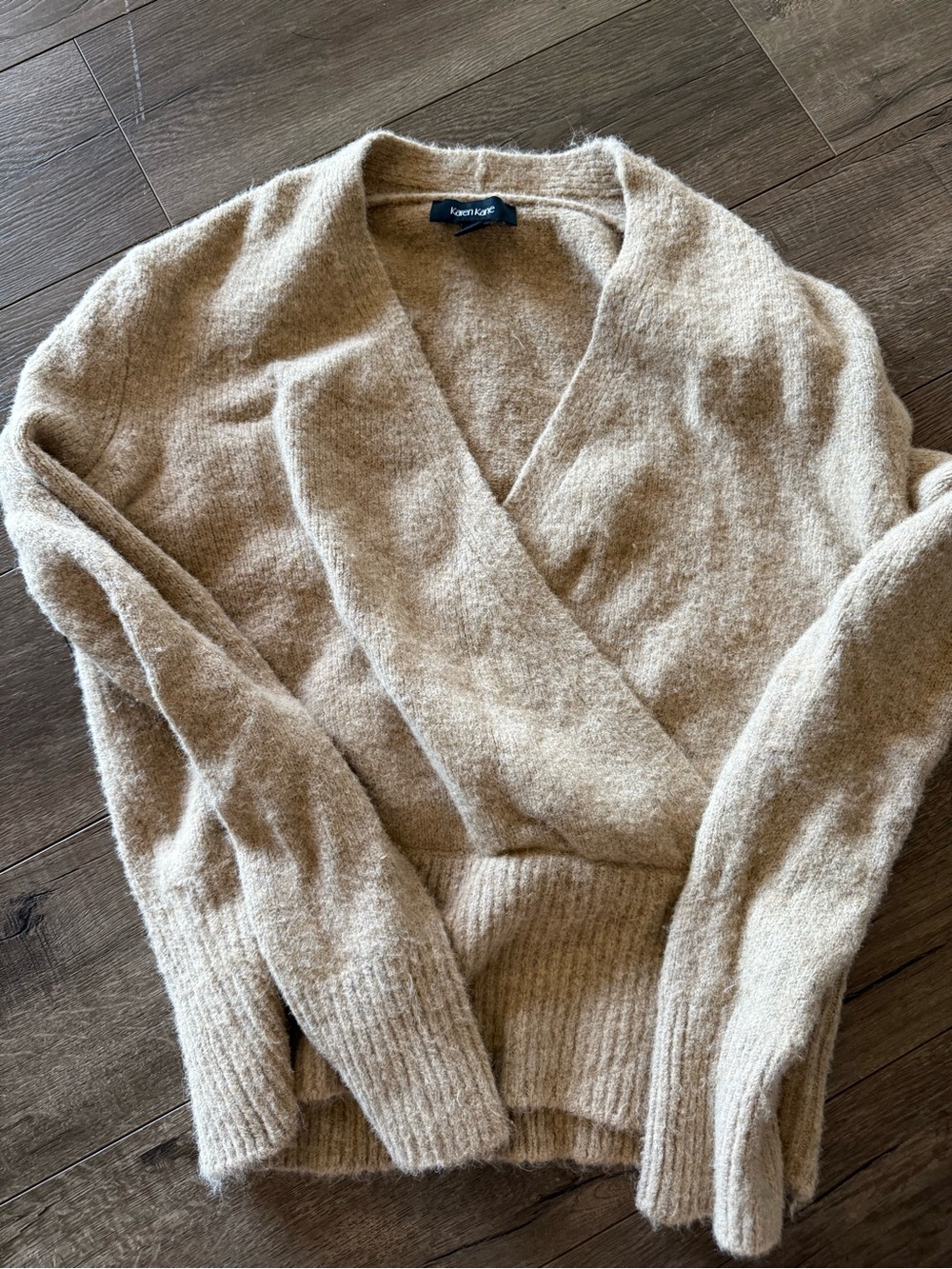 Karen Kane Women's Sweater in Beige